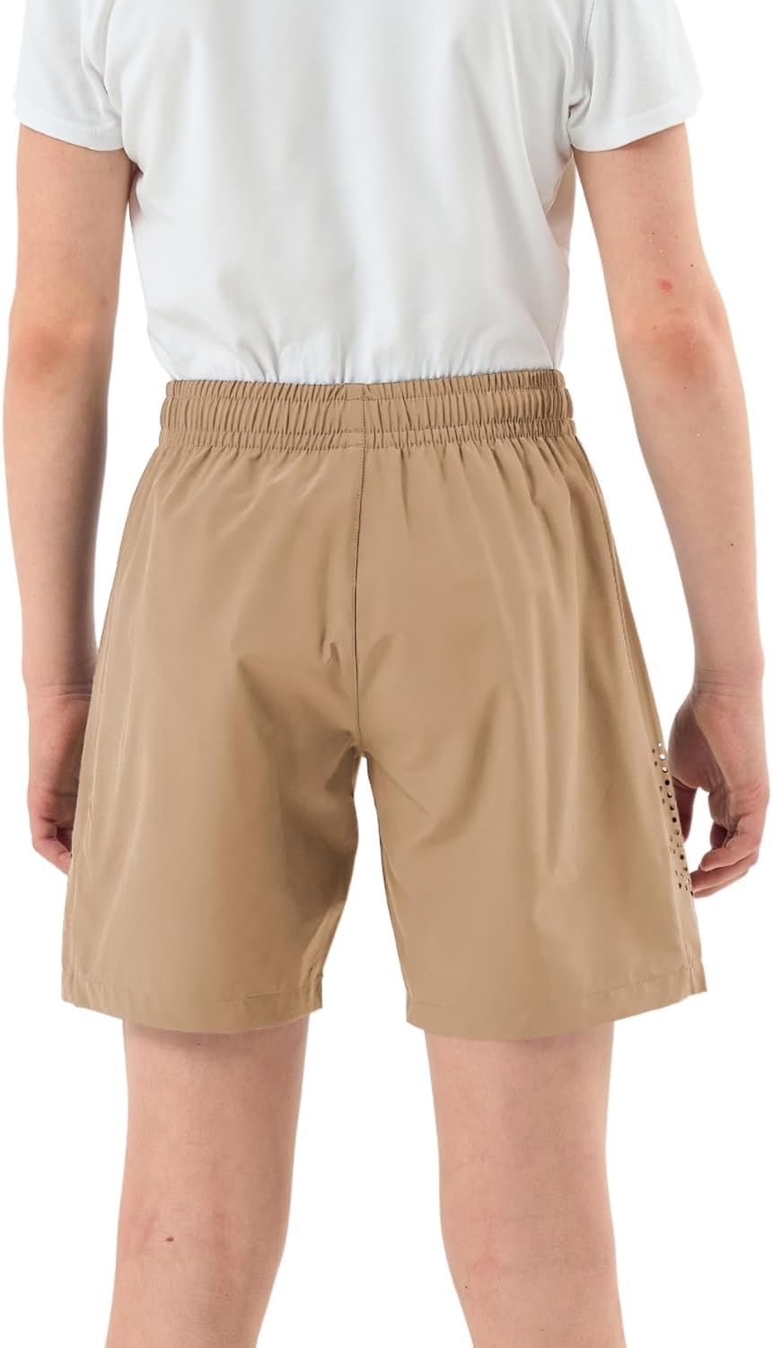 LEAO Youth Boys Athletic Running Shorts Lightweight Quick Dry Sports Workout Gym Hiking Shorts Zip Pockets UPF 50+ - Image 2