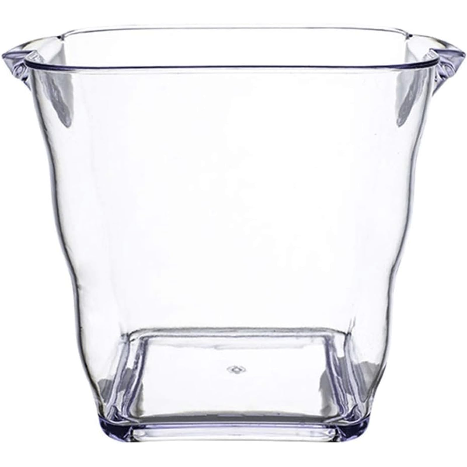 Cubitera Botella Vino Cubo de Hielo Cuadrado para Bebidas acrílicas Transparentes 5L Gran Capacidad Recipiente de Hielo para Vino Beer Fiest Bar Herramientas