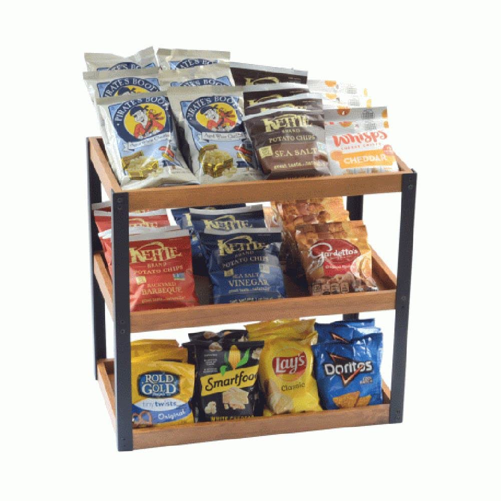 CAL-MIL 22330-3-99 Madera 3 Tier Visual Merchandiser 12