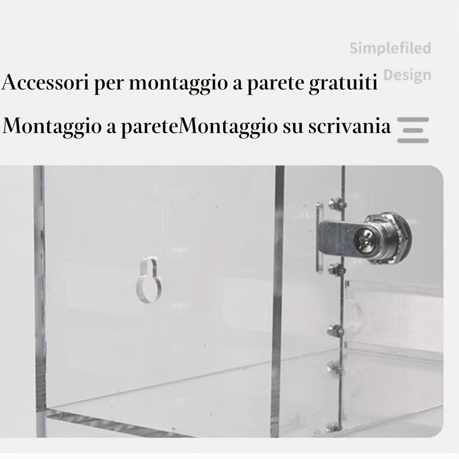 Armadio cassaforte per la conservazione di telefoni cellulari Trasparente con casellari numerati 12/15/20 Scomparti con Serratura Adatto per scuole fabbriche Sale d'esame(20 Slots)
