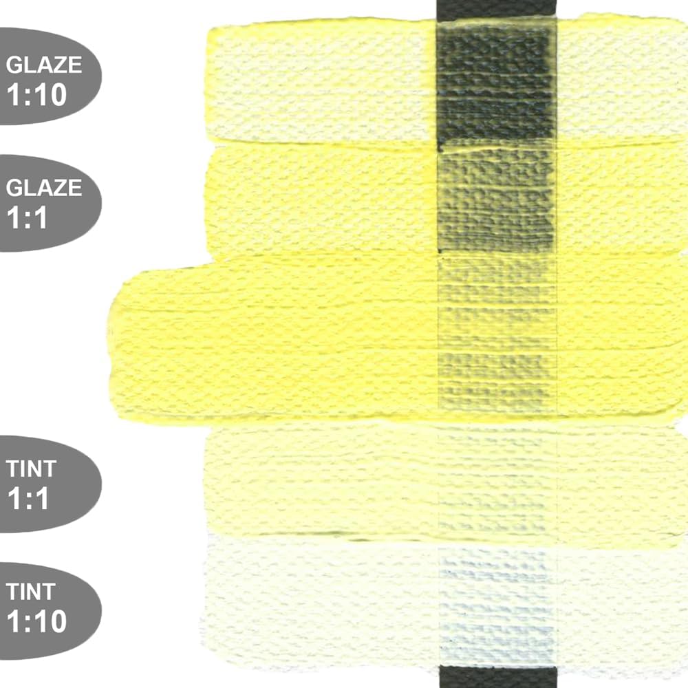 GOLDEN Heavy Body Acrylics, Titanate Yellow, 5 fl. oz. Tube, Professional Acrylic Paint, Semi-Opaque