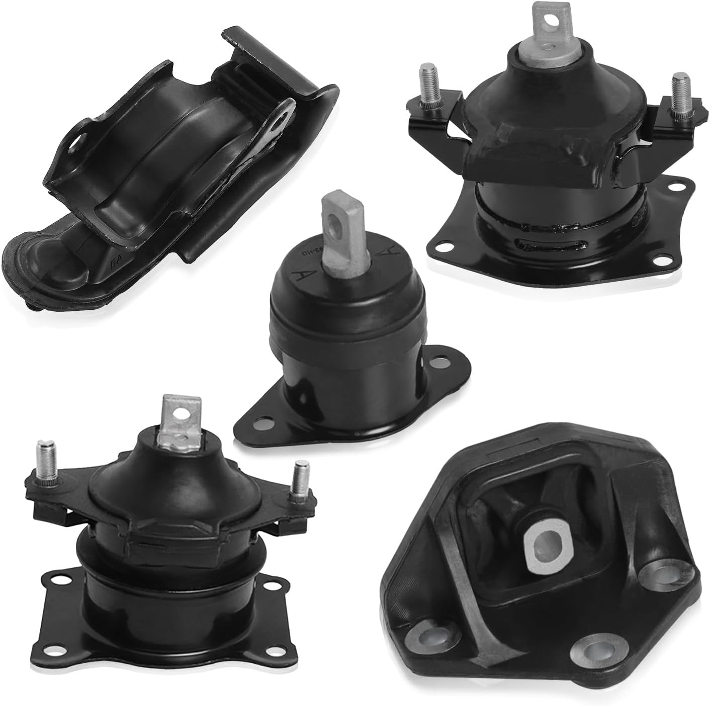 ENA Engine Motor and Trans Mount Set of 5 Compatible with Acura 2004 2005 2006 TL 3.2L Auto Transmission Replacement for A4526 A4517 A4527 A4544 A4524 9247 9297 9215 9451 9220