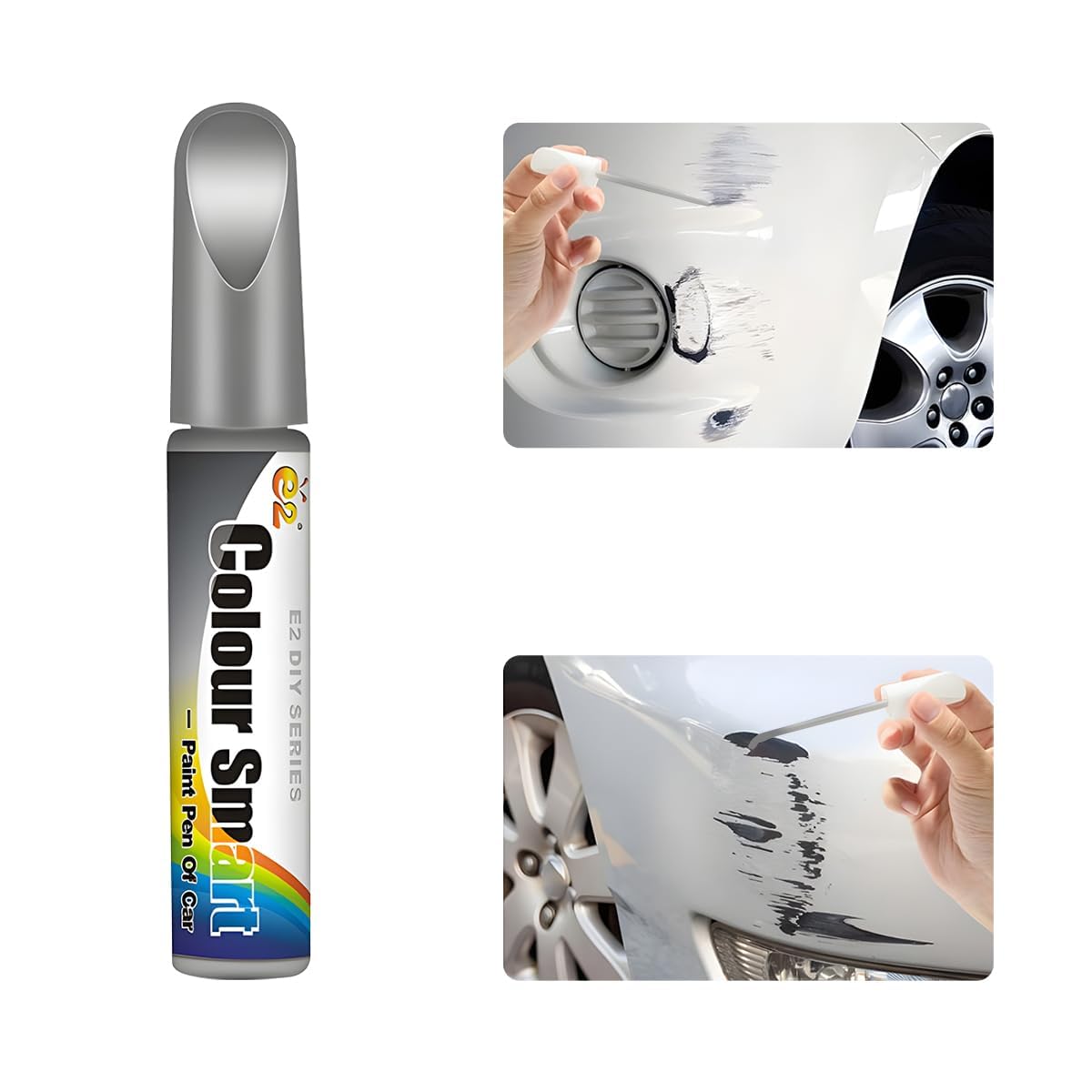 Sponsored Ad – TERRIFI Touch Up Paint for Car, Waterproof Scratch Remover, Portable Quick and Easy Automotive Repair, Suitable for Minor Scratch Repair (Silver)