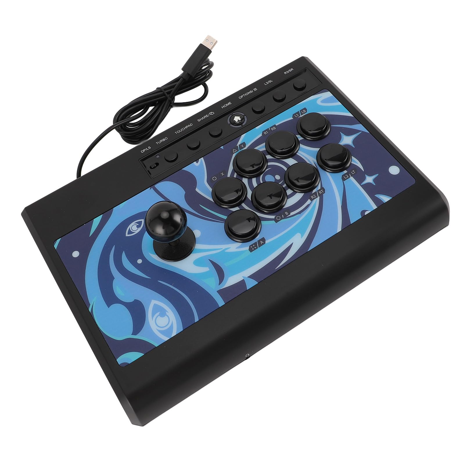 KUIDAMOS Fight Stick Joystick di Combattimento Multifunzionale con Suono