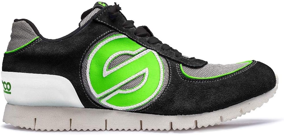 SPARCO (スパルコ) レーシングシューズ GENESIS L BLACK/GREEN サイズ40 00122840NRVF