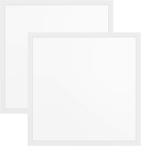 LEDMyplace - Lámpara de techo retroiluminada de 40 W de 2 x 2 pies para oficina (reemplaza a 150 W), 4000 K (blanco frío), luz Troffer Drop-Celing,