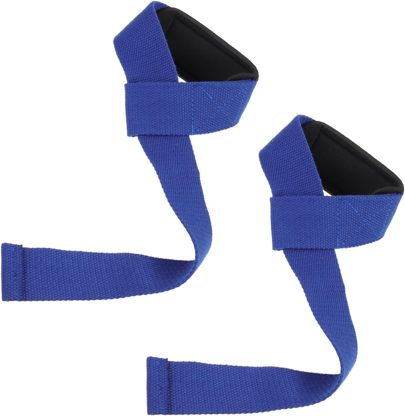 CHILDWEET 2pcs Wear-resistant Protective Gym Strap for Weightlifting, Breathable Polyester Fitness Lifting Strap with Convenient Foldable Wrist Band for Fitness Activities