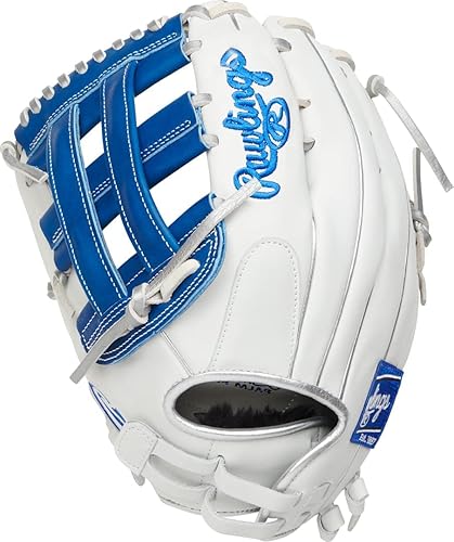 Miniatura 53 de Rawlings Guantes de sóftbol Liberty Advanced COLORSYNC Series Fastpitch Tamaños 11.75 a 13 pulgadas Múltiples estilos Gris