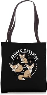 Fennec Obsessed Funny Fox Lover Tote Bag