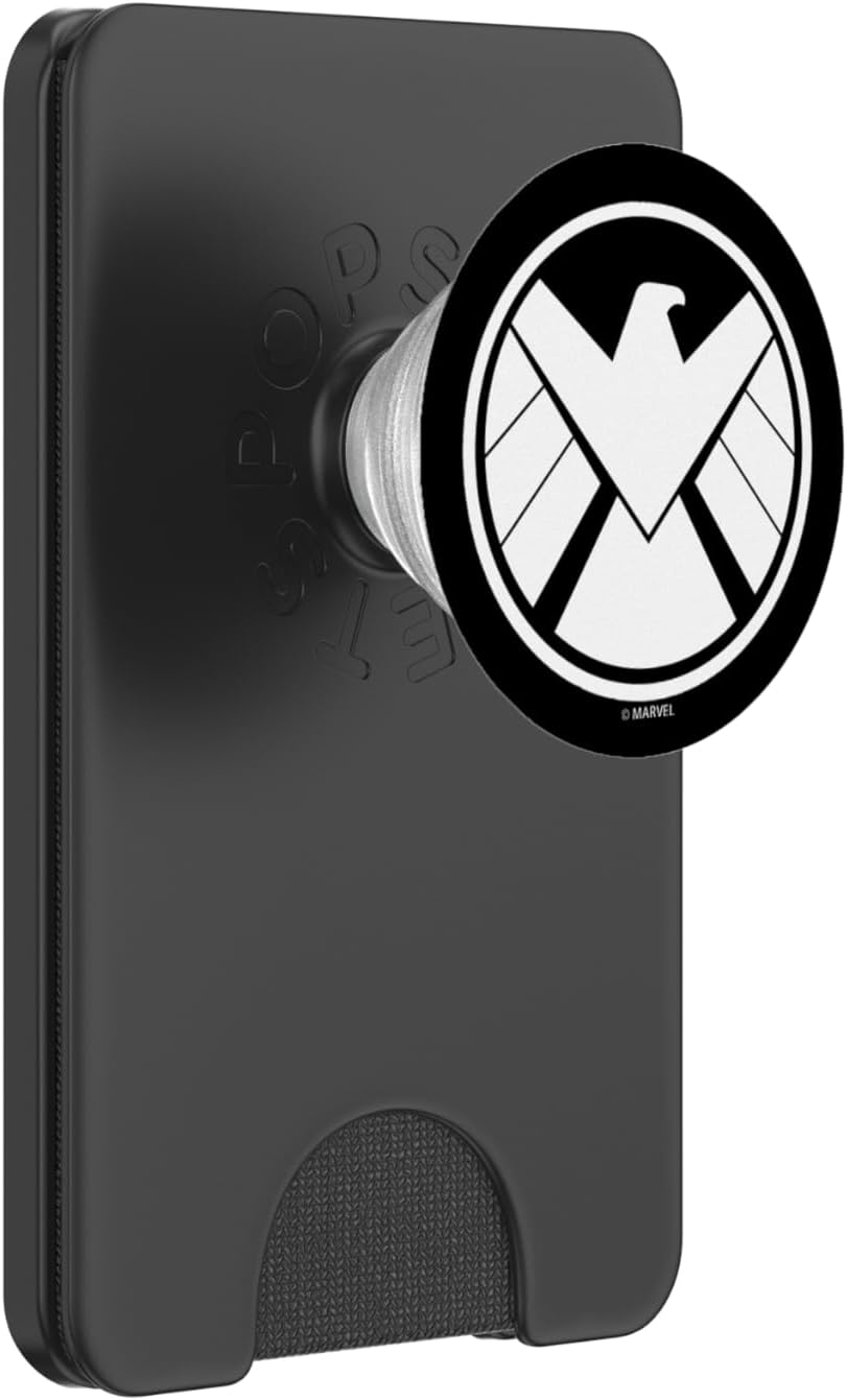 Marvel Agents of S.H.I.E.L.D. Grungy Logo Vintage PopSockets PopGrip for MagSafe