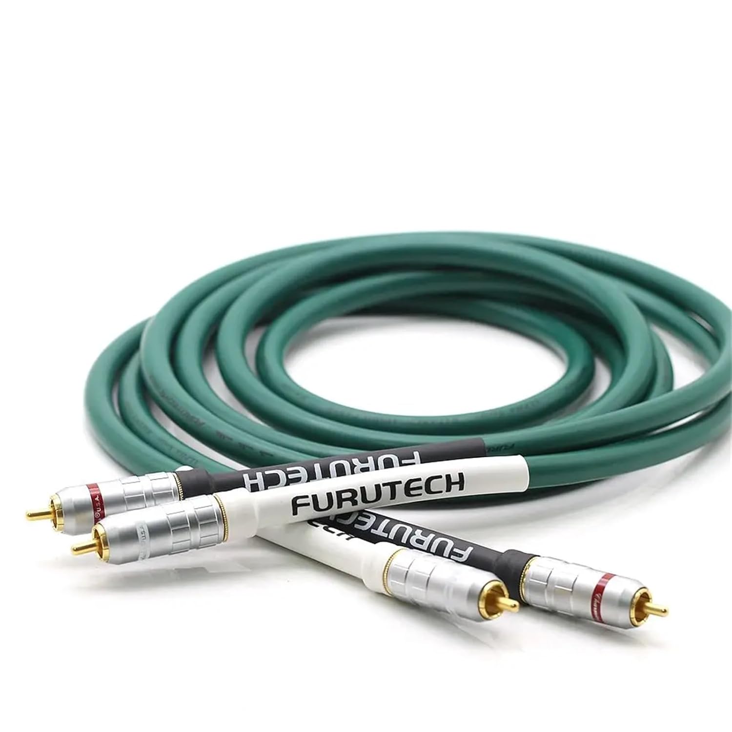 FA-220 OCC HiFi Audio Cable CD Amplifier Cable to Jack Cable Plated 24K Gold(0.75m)