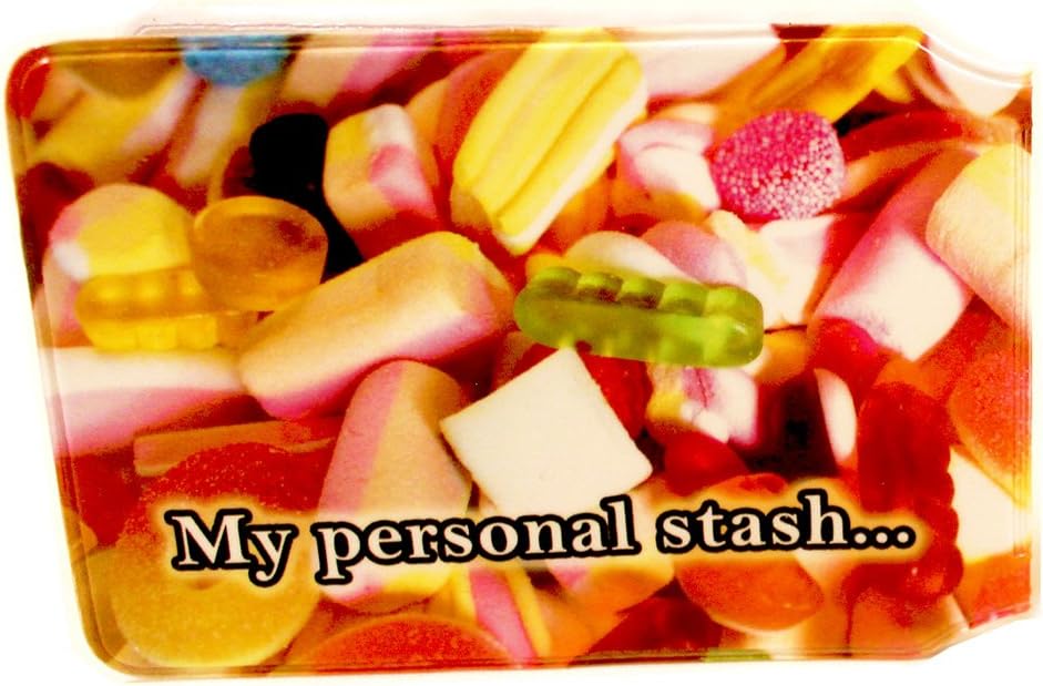 (80+ Designs) Bus Pass Wallet Credit Travel Rail Ticket Card Holder for Oyster Business ID Card (Sweeties Secret Stash)