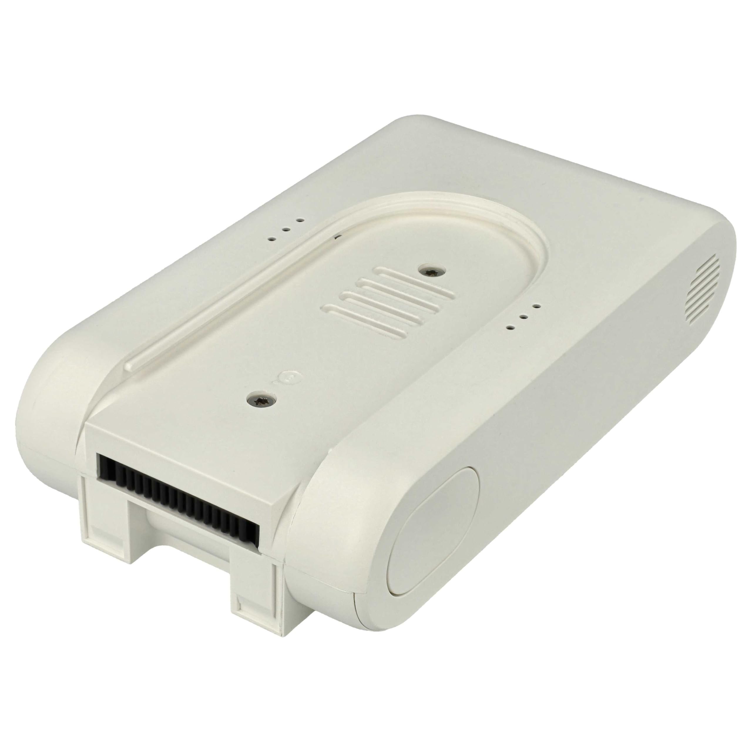 vhbw batteria sostituisce Dreame P2046-7S1P-BCB, 3027689, P2046-7S1P-BCA per aspirapolvere bianco (2500mAh, 25,2V, Li-Ion)