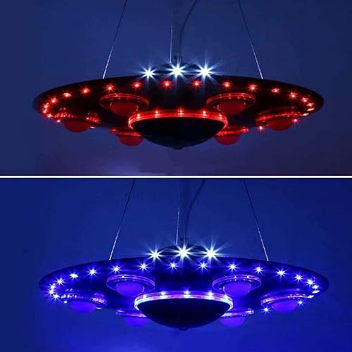 Miniatura 3 de vsGotber Lámpara colgante de techo moderna para dormitorio de niños lámpara de techo para habitación de niños y niñas creativo extraterrestre OVNI