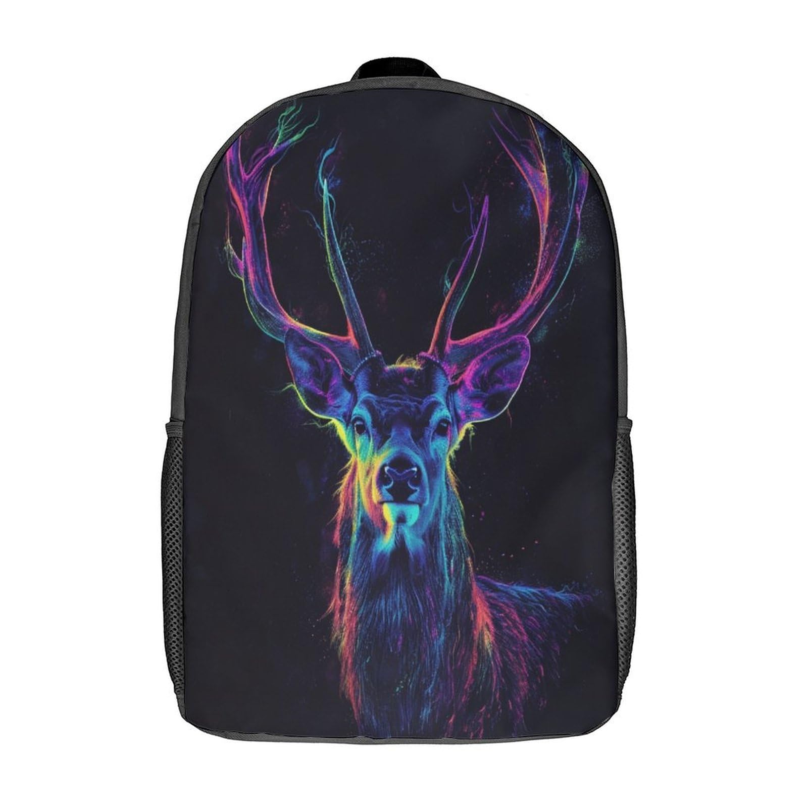 Opanzyyde Unisex Kids Style Reindeer Backpacks Kids School Backpack School Bags 3D Printed Cartoon School Bag For Boys Elementary And Middle School Students 17Inch