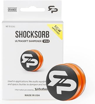 RTP Tennis Racket Vibration Dampener - ShockSorb Original or Ultrasoft V3