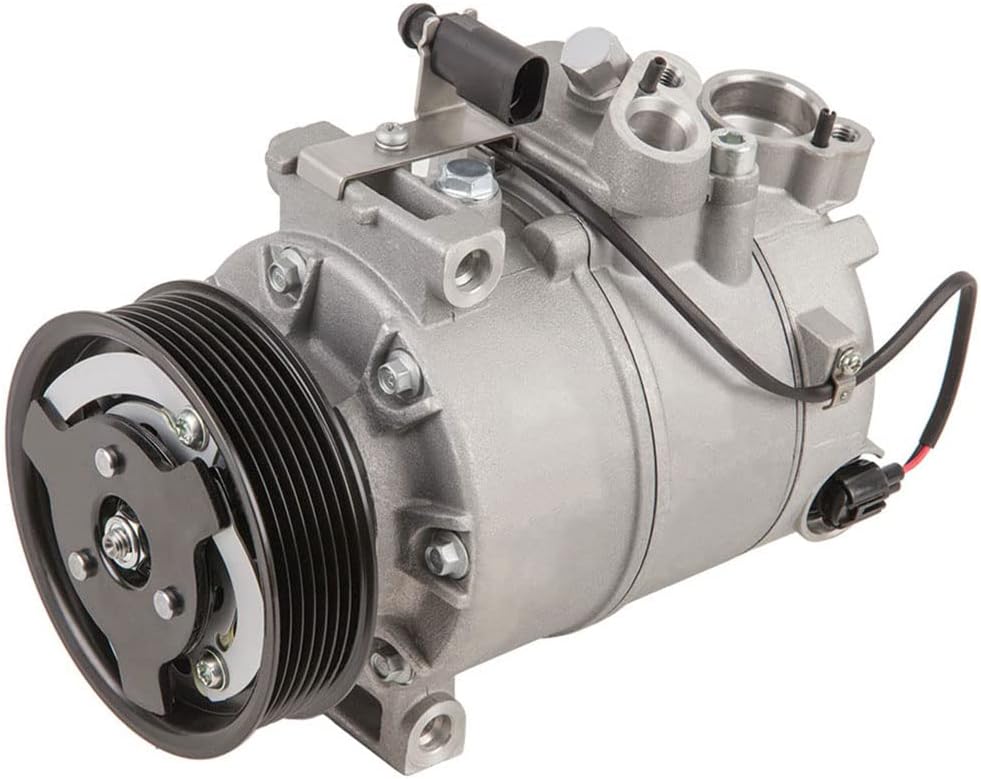 AC Compressor & A/C Clutch For Porsche Cayenne Audi Q7 & Volkswagen VW Touareg V6 - BuyAutoParts 60-02357NA NEW
