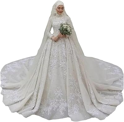 Lace African Muslim high Neck Women Ball Gown Honduras | Ubuy Lace African Muslim high Neck Women Ball Gown Honduras | Ubuy