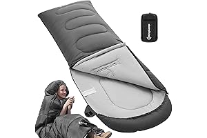 Roomy Sleeping Bag for Tranquil Outdoor Adventures