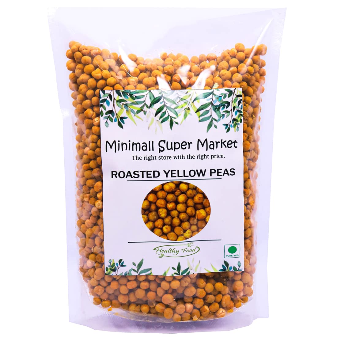 MINI MALL SUPER MARKET Roasted With Skin Yellow Peas(Matar)/Pattani/Batani/Soft Roasted Salted Vatana 900 Gm (B0BQWMBDWS) Amazon Price History, Amazon Price Tracker