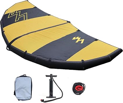 Windsurfing Inflatable Wing,4 ,5 ,6  Wind Wingfoil and Hydrofoil Board, Handheld Surf Sail, with Window, for Water Sports, Kiteboarding, Surfing,D-5