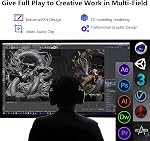 Kelinx AISURIX RX 580 Graphics Card, 2048SP, Real 8GB, GDDR5, 256 Bit, Pc Gaming Video Card, 2XDP, HDMI, PCI Express 3.0 with Freeze Fan Stop for Desktop Computer Gaming Gpu