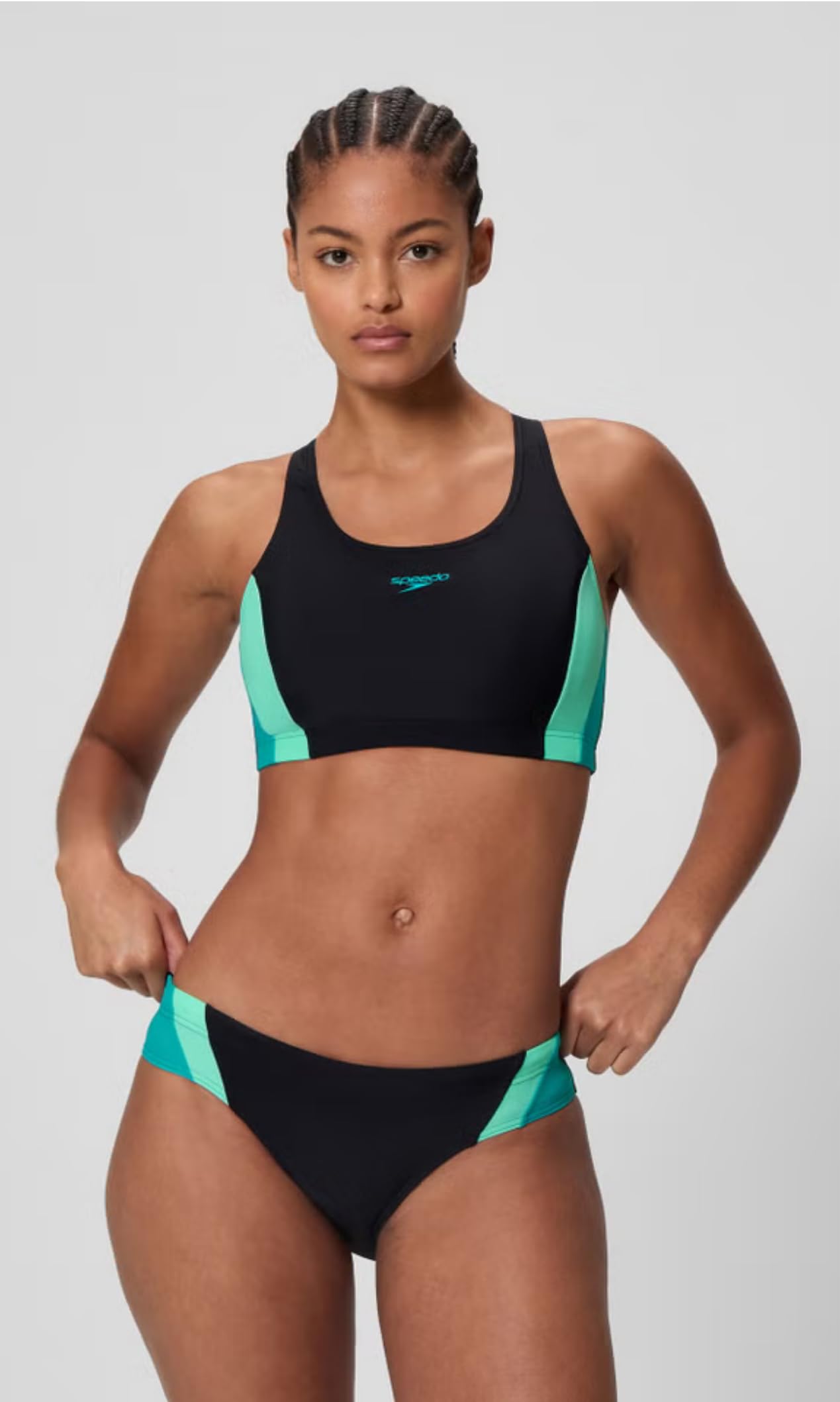 Speedo Colourblock Splice 2.0 Two Piece