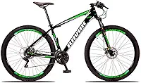 Bicicleta Aro 29 Ravok 21v Alumínio Alavanca V-Fire Freios a Disco com Suspensão