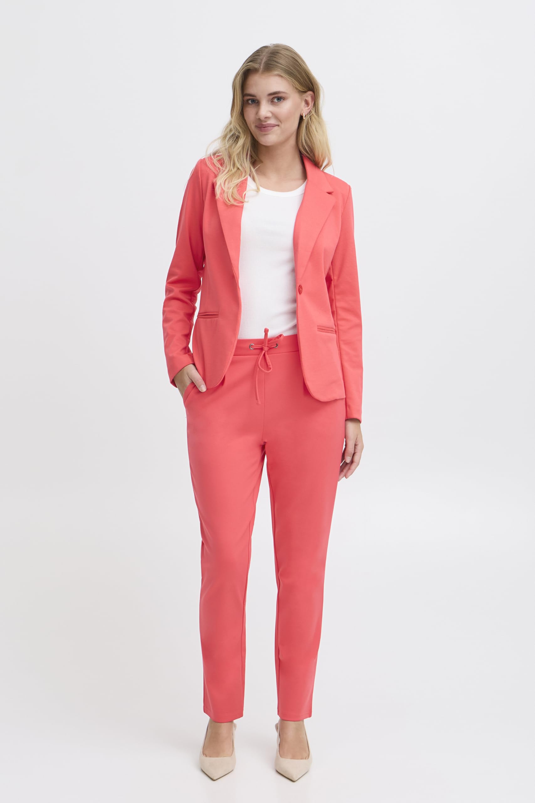 fransa Damen Hose FRZASTRETCH FRZastretch Elastische Taille Slim Leg