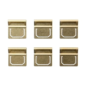 Amazon.com : Midori Brass Index Clip (43210006) : Label