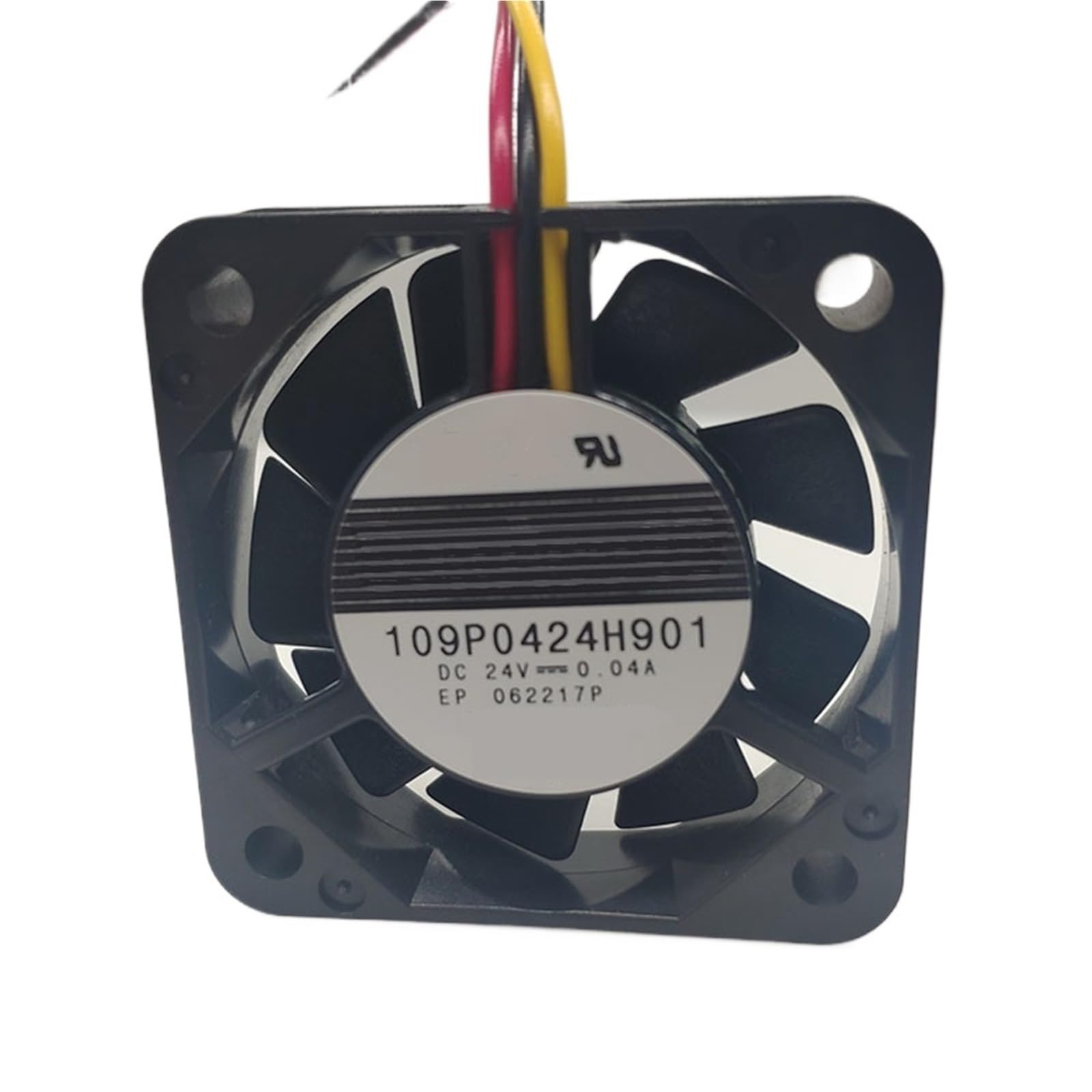 Ventilador de refrigeración de 40 x 40 x 10 mm con conector de 3 cables y 24 V