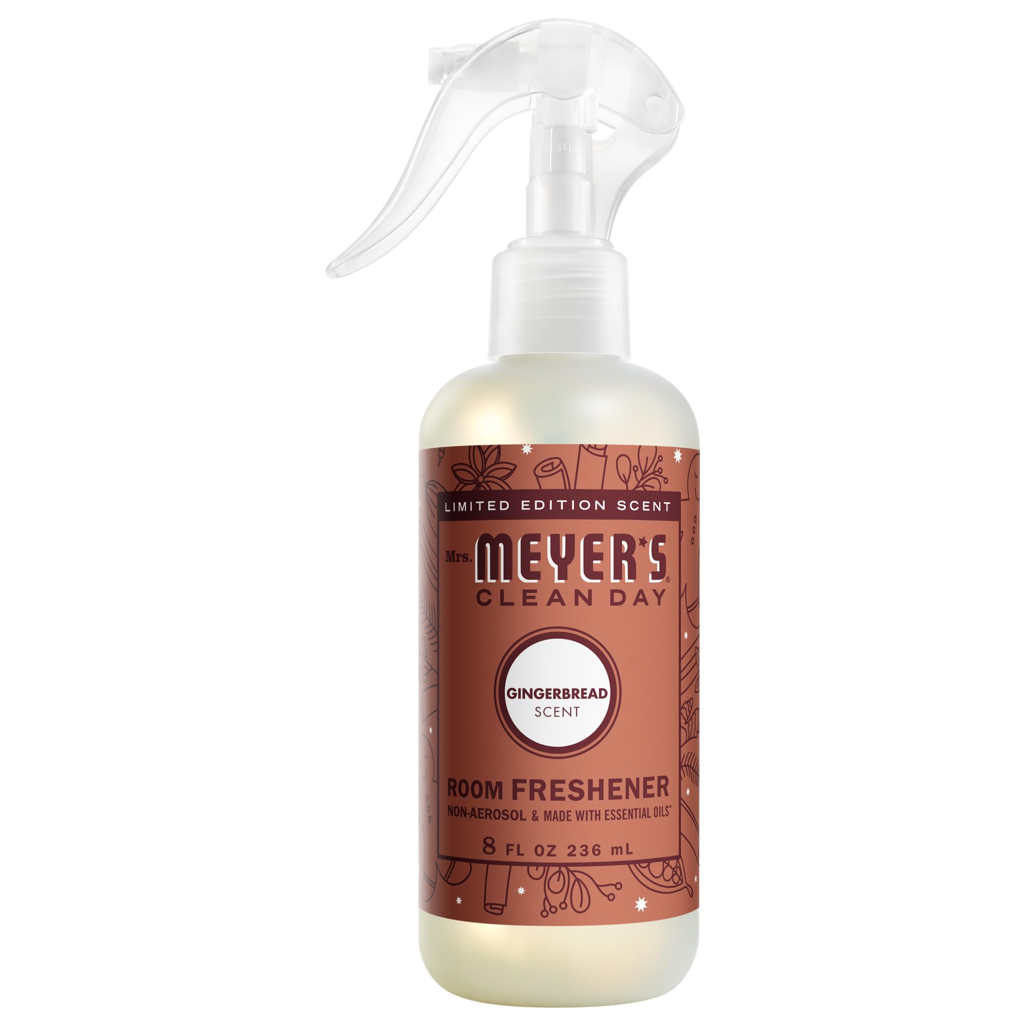 Amazon.com: MRS. MEYER'S CLEAN DAY Room Spray, Gingerbread Scent