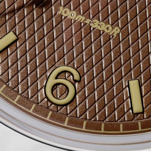 Image of ADDIESDIVE Quartz Watch for Men 36 MM Small Dial Analog Waterproof 100 M | Conves Crystal VH Sweep Second Movement Simple Male Watches Stainless Steel