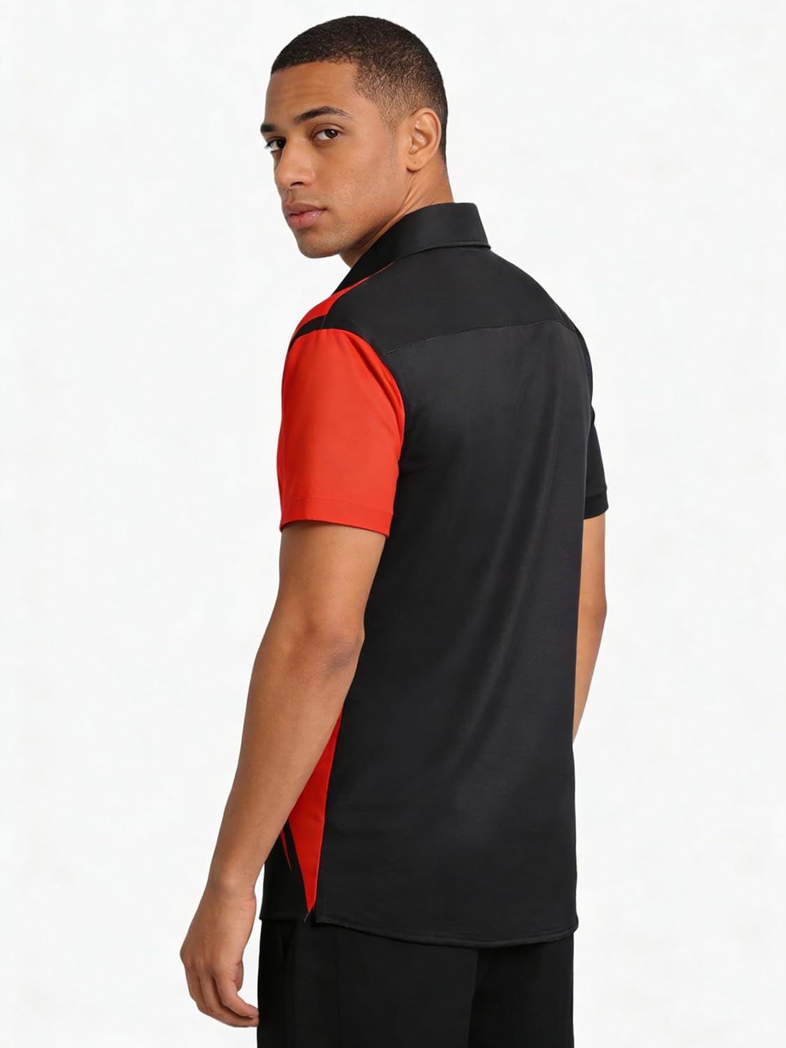 Men's Hawaiian Shirt Short Sleeve Button Down Tropical Summer Beach Casual Shirts - Image 2