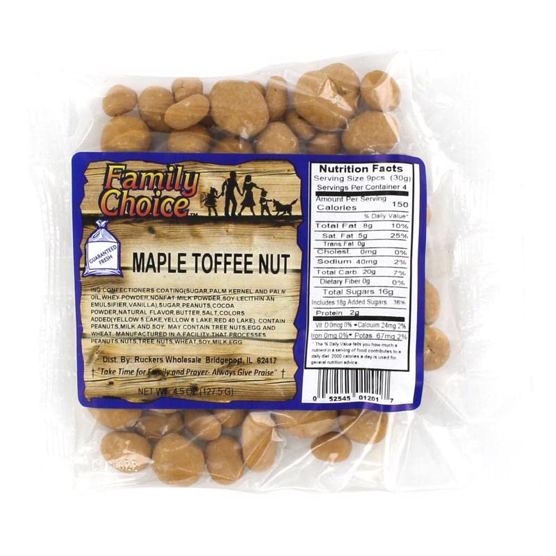 TOFFEE MAPLE NUT 4.5OZ