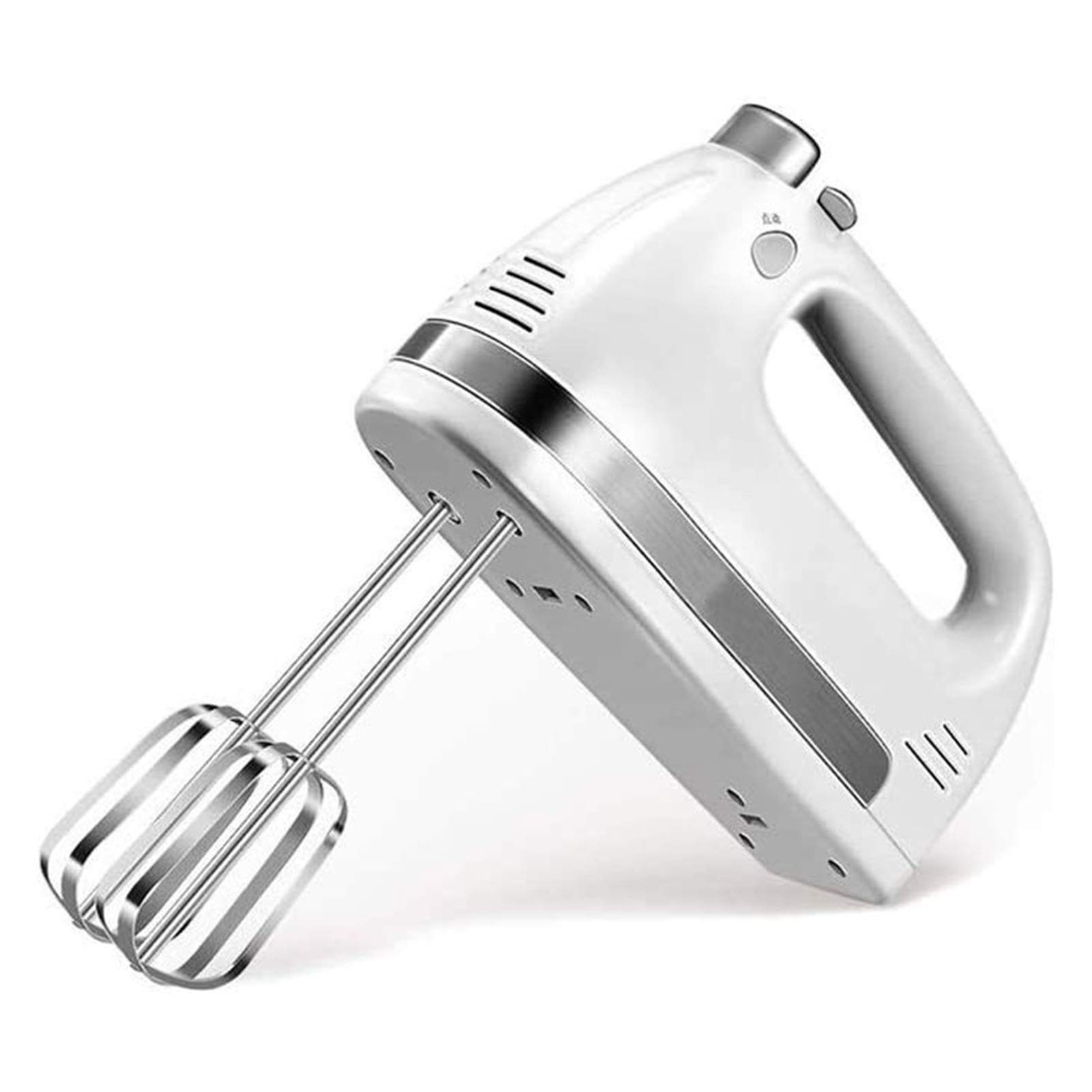 HHWKSJ Electric Hand Mixer 5 Speed 350W Turbo for Easy Whipping Mixing Cookies Cakes and Dough Batters