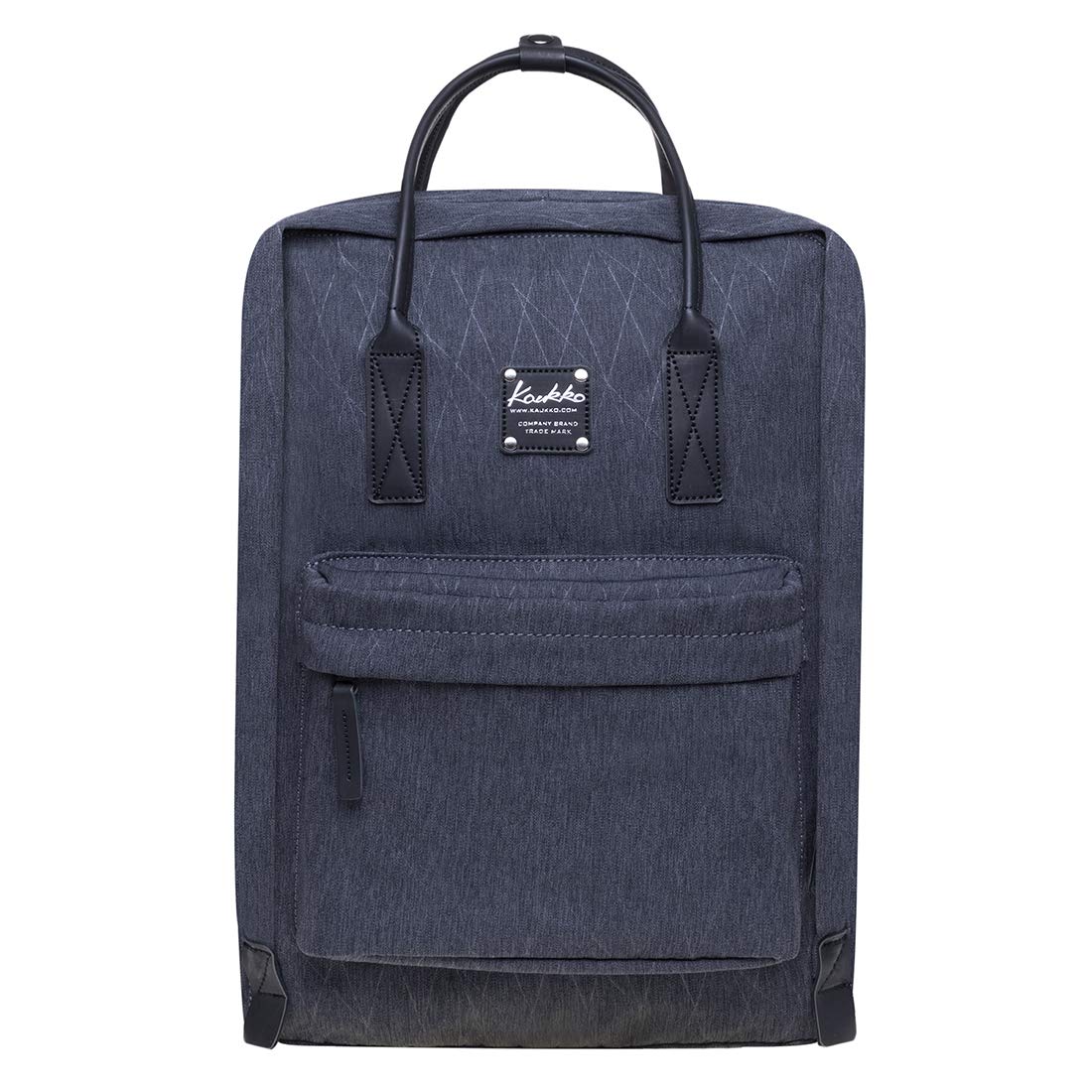 KAUKKO Mochila unisex para estudiantes de 17 pulgadas para portátil de 15 pulgadas, mochila informal, mochila para senderismo, 47 cm, 22,4 L, (caqui) (Naranja) - EP5AApricot — view 37