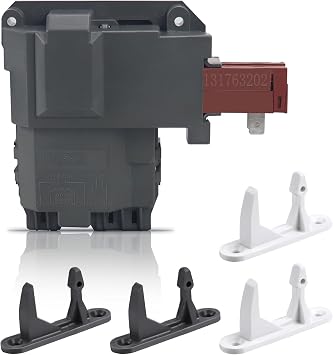 Upgraded 131763256 Washer Door Lock with Premium Quality Materials Compatible with G-E, Elect-rolux, and Fri-gida-ire Front Load Washers Replace 131763256 0131763202 131269400 131763200 AP4455026