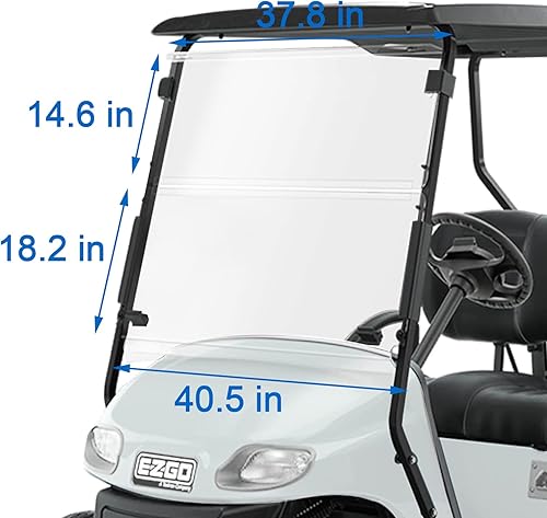 Vista 11 de Parabrisas para carrito de golf EZGO TXT 1995-2013 tintado Teñido