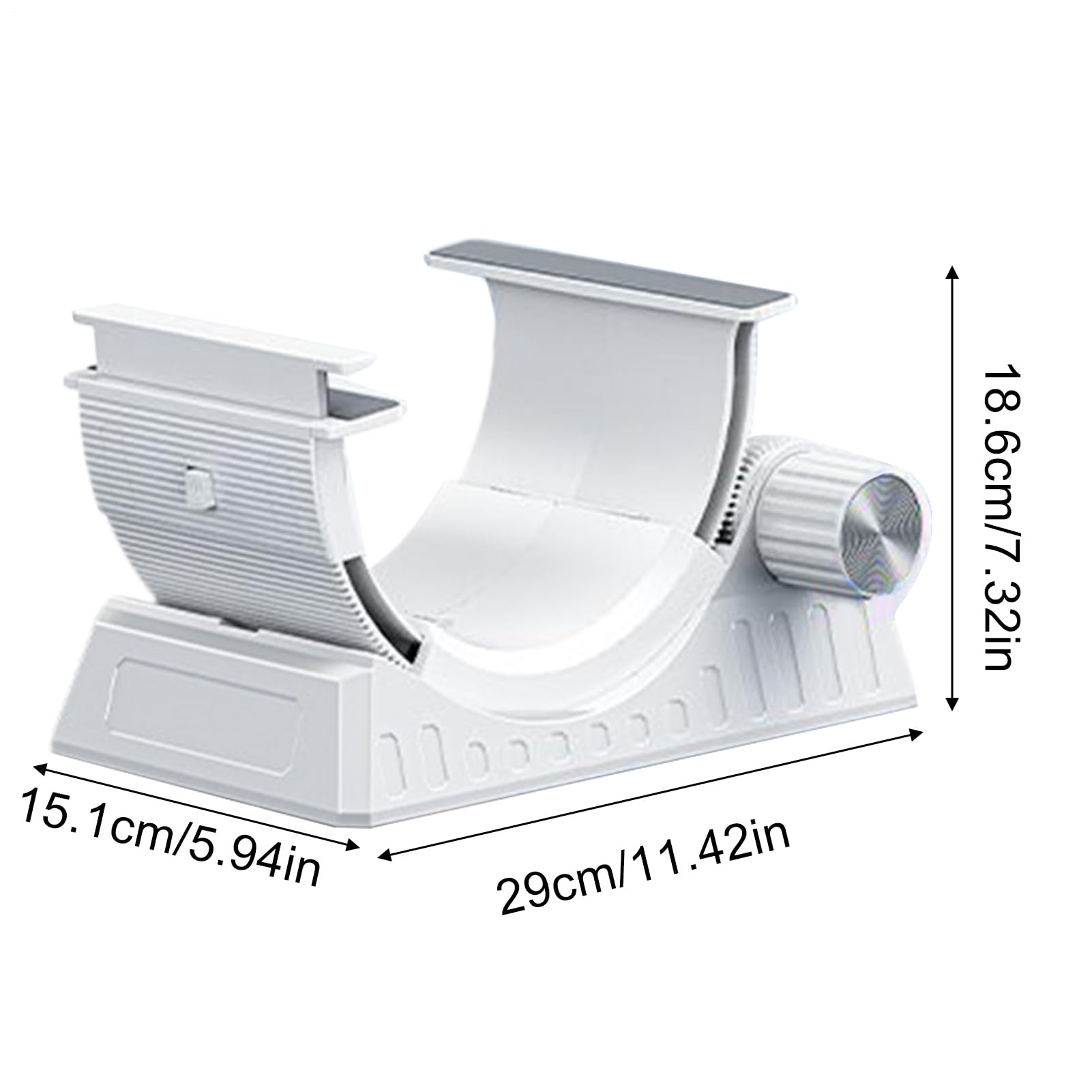Supporto Regolabile per Computer Portatile Supporto Per Ripiano A Forma Di | Stand Per Computer E Portatili uso in , Scrivania, Tablet, Divano, Auto, Lavoro, Ufficio e Ca