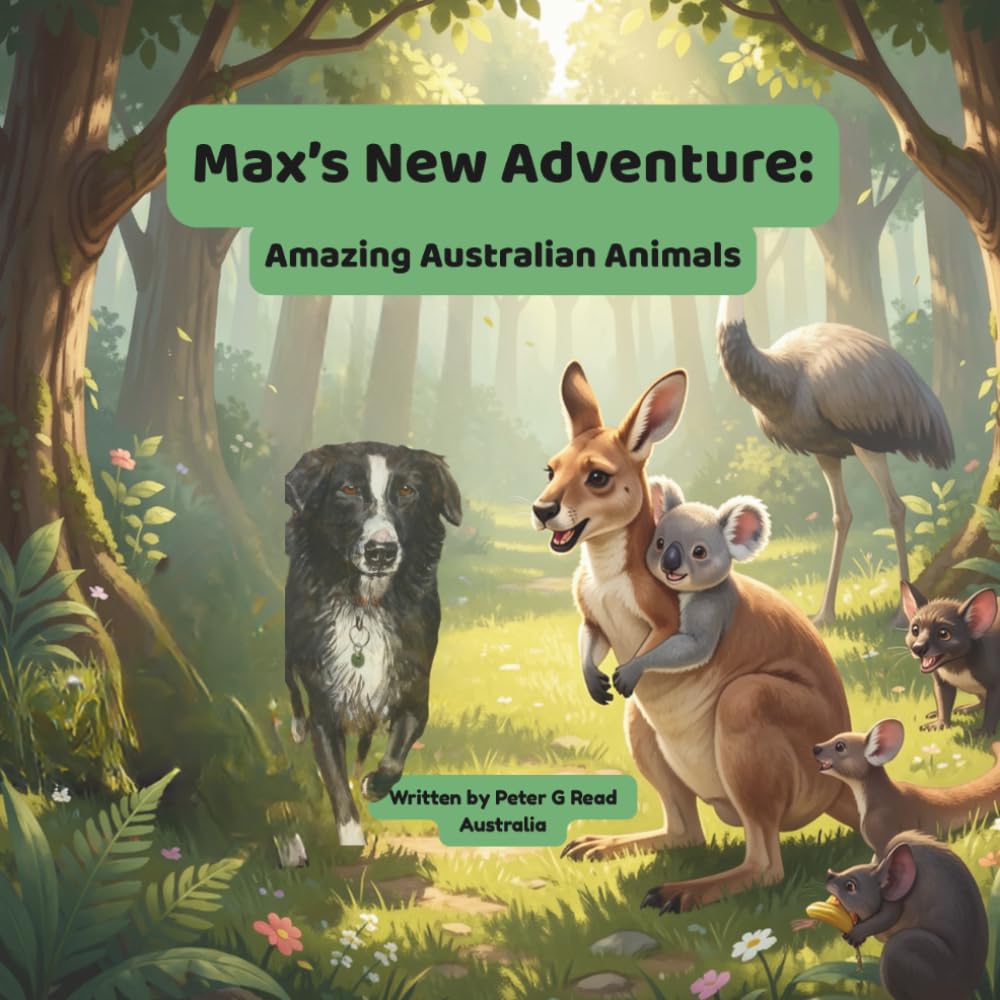 Max' New Adventure Amazing Australian Animals (Max's Adventure Activity Books)