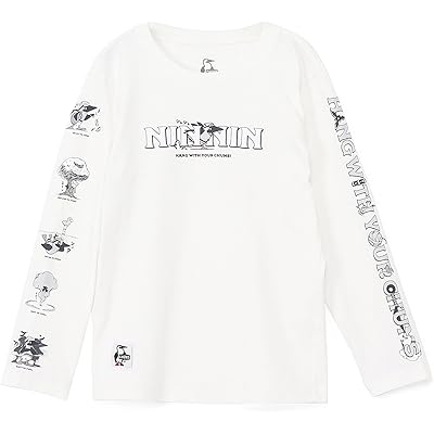 CHUMS(チャムス)  キッズ ザ ニンジャ ブラッシュド ＬＳＴ Kids The Ninja Brushed L/S T-Shirt Mサイズ