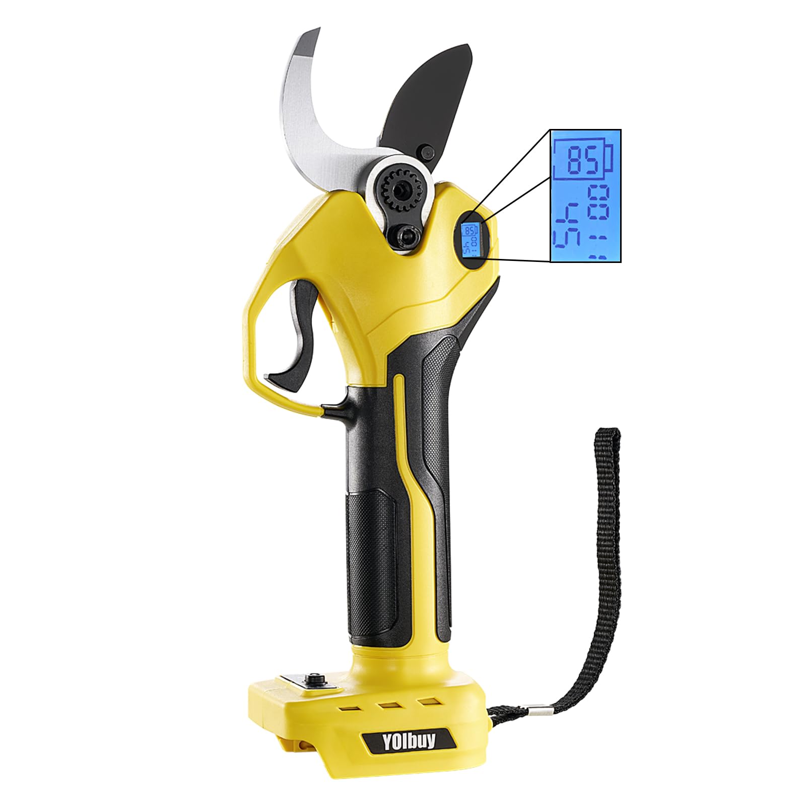 充電式の電動先手バサミです！ Amazon | YOIbuy PRO 18V 充電式電動バサミ、選定バサミ 最大切断径