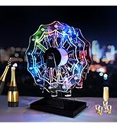 Amazon｜Zongtingzhu テキーラ観覧車単品 LED酒ボトルの表示棚 観覧車