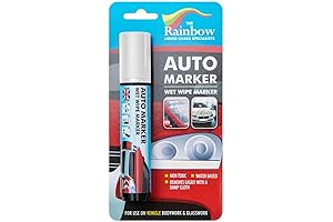 Jumbo Tip Washable Window Ink Markers for Glass Car Decorations - Dry...