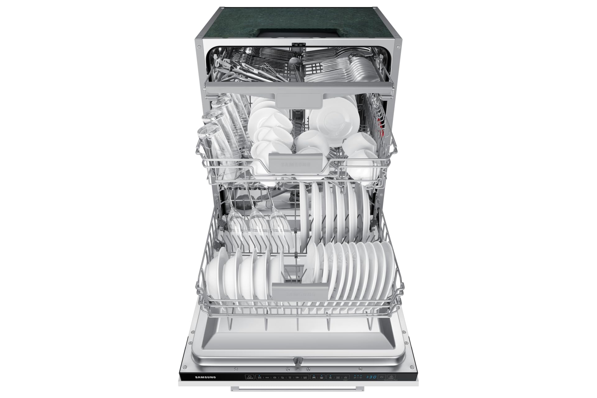 Samsung DW6500AM Vollintegrierbarer Geschirrspüler, 60 cm, 14 Maßgedecke