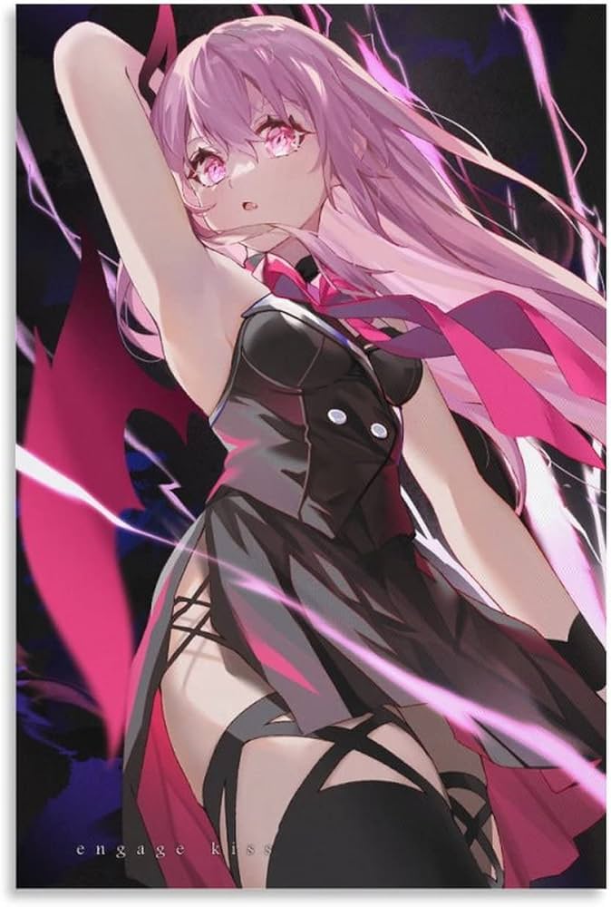 ポスター Engage Kiss Anime Engage Kiss Kisara Poster Canvas Wall Art Posters Gifts