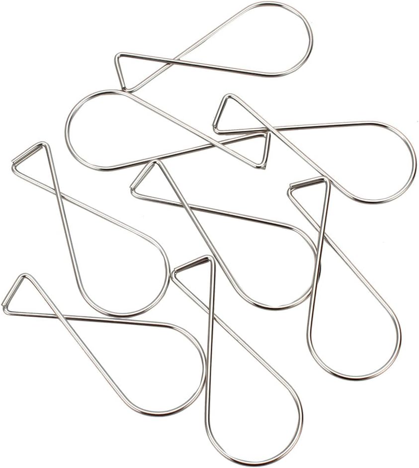Amariver Ceiling Hook Clips, 120 Pack Tbar Squeeze Hangers Ceiling