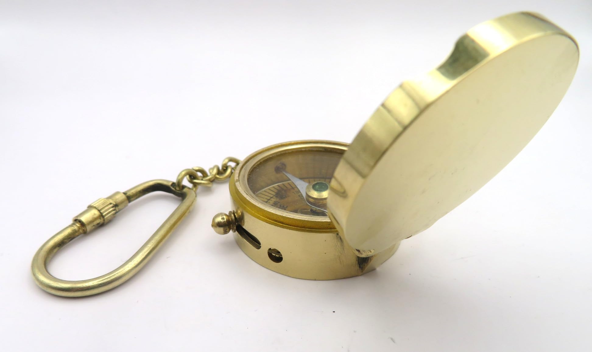 Amazon.co.jp: おしゃれなアンティークキーホルダー コンパス 方位磁針