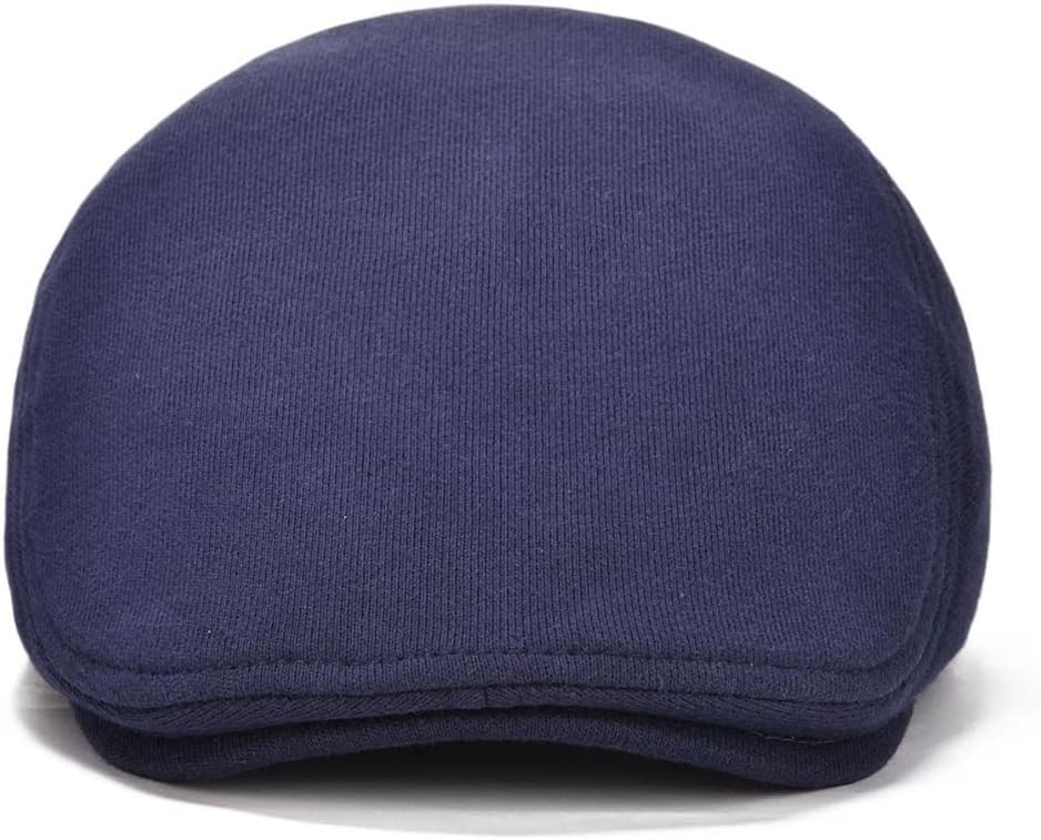 Spring Cotton Baseball Cap Men's Flat Driver Retro Casual Newsboy Beret